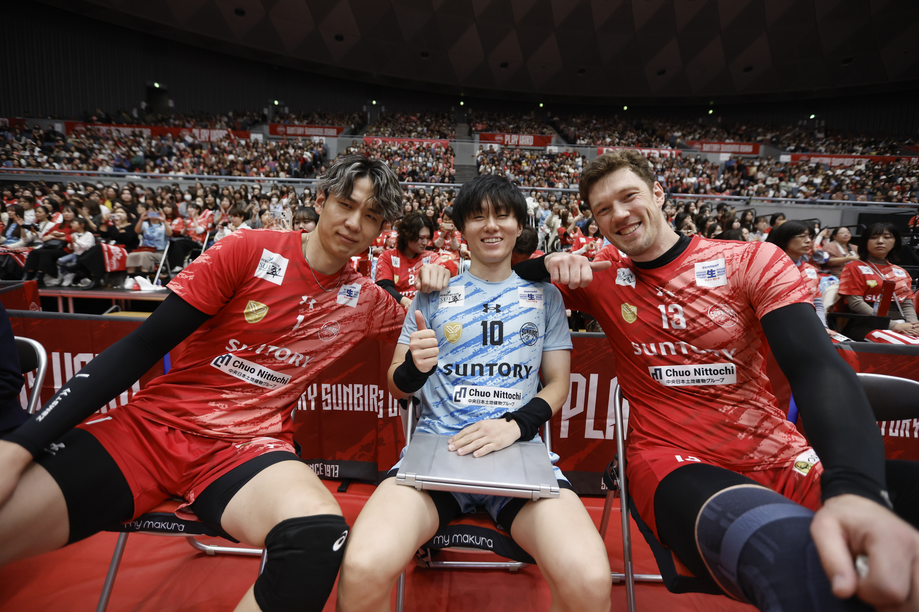 asics SVリーグ　SUNTORYSUNBIRDS 2024.11.29 - GAME PLAYBACK 📹✨ フルセットを制したラストシーン